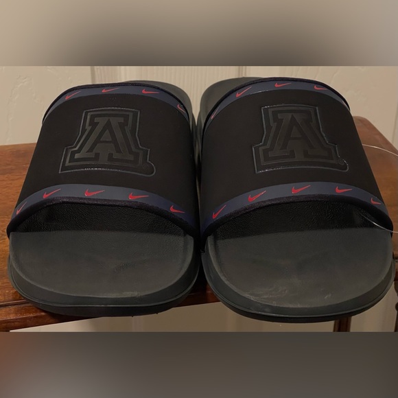 Arizona Wildcats Nike Offcourt Slides Black DD0505-001 Men’s Size 14 NEW - Picture 7 of 9